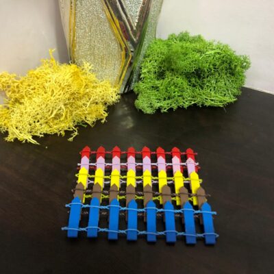 Miniature Fence Fairy for Fairy Garden (Resin Decor)