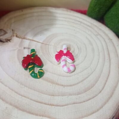 Miniature Chirstmas Joystick for Fairy Garden (Resin Decor)