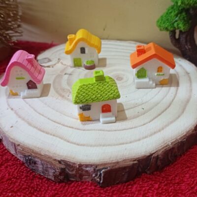 Miniature House Colourful New for Fairy Garden (Resin Decor)
