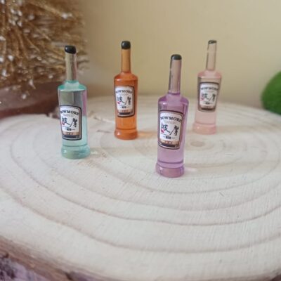 Miniature Wow More Bottle for Dollhouse Kitchen (Resin Decor)