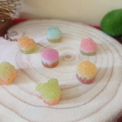 Miniature Sugar Candy for Dollhouse Kitchen (Resin Decor)