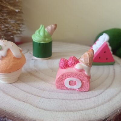 Miniature Icecream for Dollhouse Kitchen (Resin Decor)