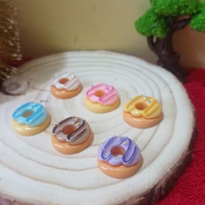 Miniature Dount for Dollhouse Kitchen (Resin Decor)