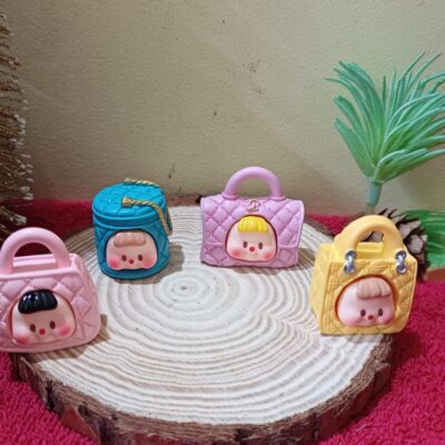 Miniature Purse Design 2 for Fairy Garden (Resin Decor)