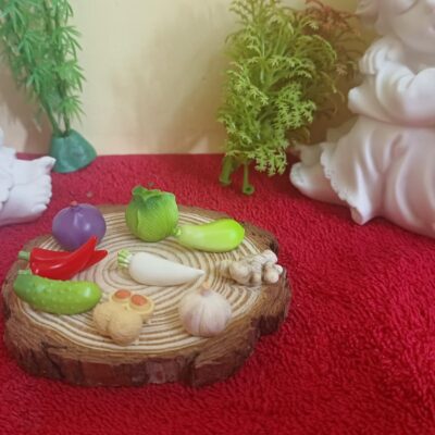 Miniature Vegetables for Dollhouse Kitchen (Resin Decor)