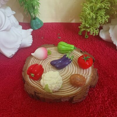 Miniature Vegetables 2 for Dollhouse Kitchen (Resin Decor)