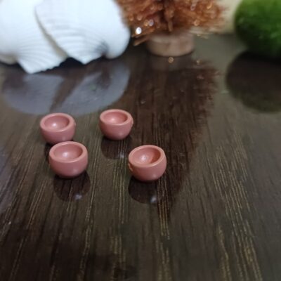 Miniature Bowl for Dollhouse Kitchen (Resin Decor)