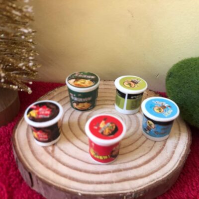 Miniature Maggi Cuppa for Dollhouse Kitchen (Resin Decor)