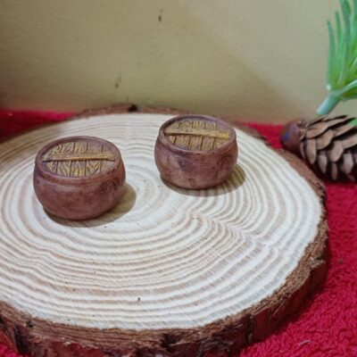 Miniature Wood Style Food Containers for Dollhouse Kitchen