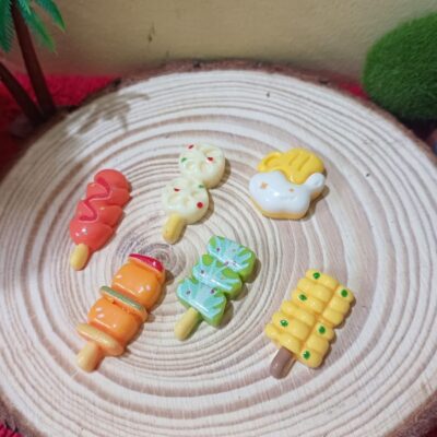 Miniature Food Sticks for Dollhouse Kitchen (Resin Decor)