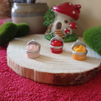 Miniature Tin Packed Food Accessories for Dollhouse Kitchen (Resin Decor)