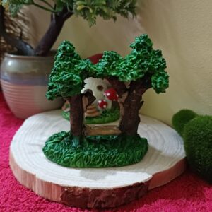 Tree swing garden