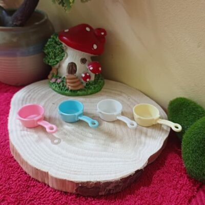 Miniature Frying Pan Kitchen for Dollhouse Kitchen (Resin Decor)