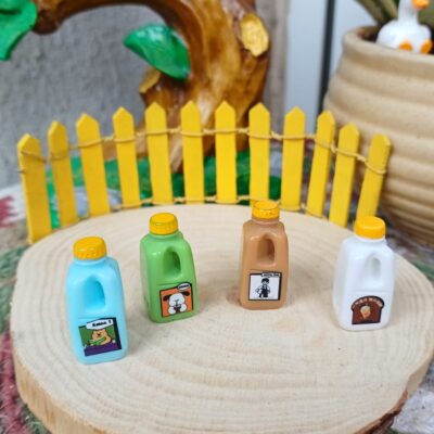 Handcrafted Food can miniature for fairy gardens
