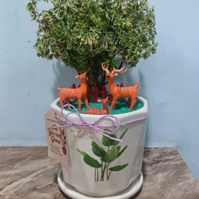 Handcrafted Woodland Wonders miniature for fairy gardens