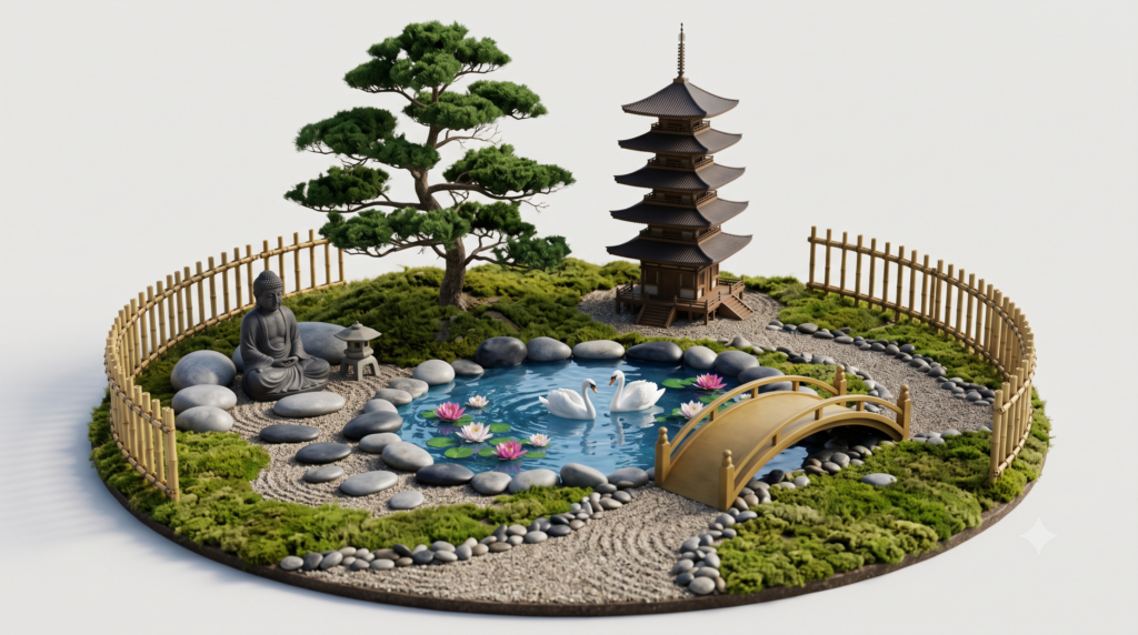 Japanese Bonsai Garden Kit