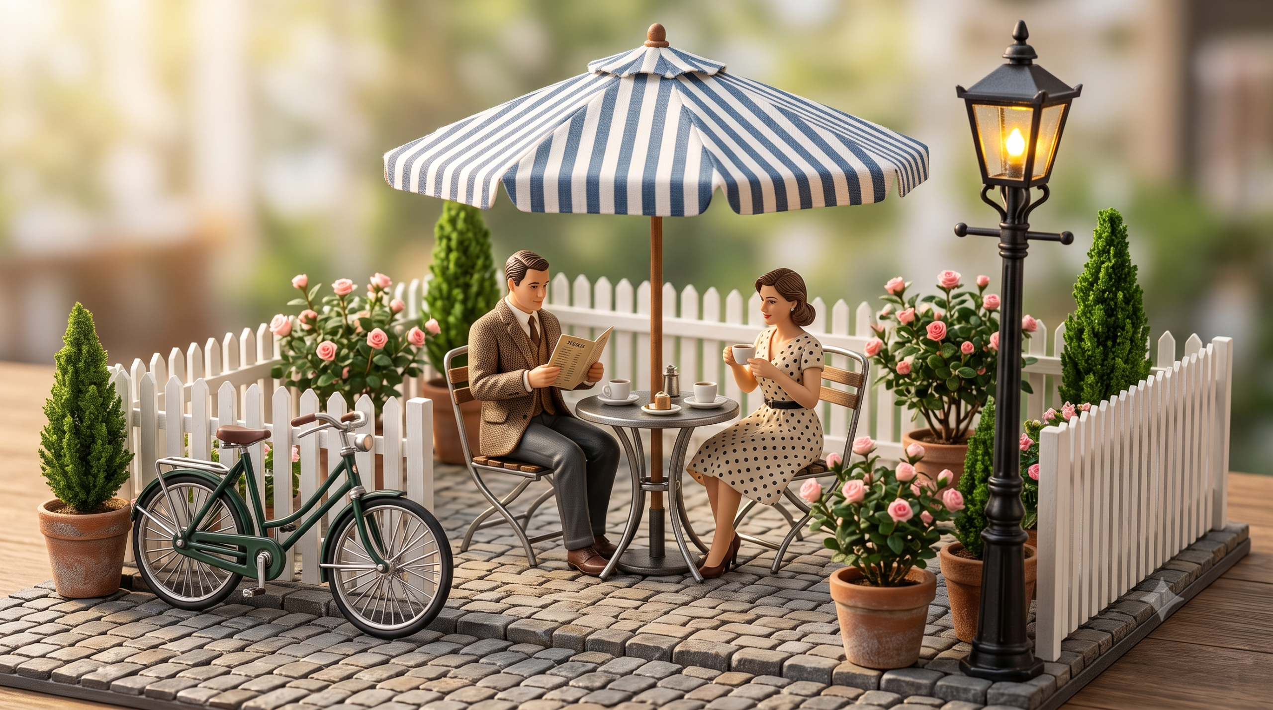 Urban mini café DIY bookshelf garden kit