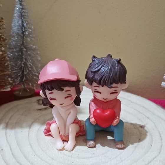 Romantic Couple Holding Heart